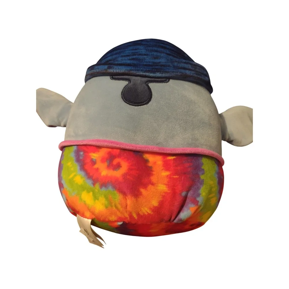 Squishmallows Disney Stitch Tie Dye Beanie‎ Plush Kellytoy Jazwares 8 Inch Toy